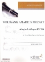 Adagio und Allegro KV594 for flute, oboe, clarinet and bassoon score and parts