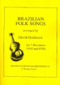 Brazilian Songs for Three for 3 recorders (SAT/STB) 3scores