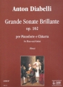 Grande sonate brillante op.102 per chitarra e pianoforte