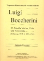 Trio B-Dur Nr.33 op.47,3 fr Violine, Viola und Violoncello Partitur und Stimmen