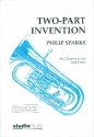 2-Part-Invention for 2 euphoniums and piano score and parts