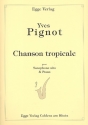 Chanson tropicale for alto saxophone and piano