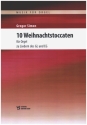 10 Weihnachtstoccaten  fr Orgel