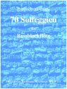 70 Solfeggien fr Bassblockflte