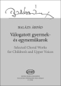 Selected Choral Works Upper Voices Book