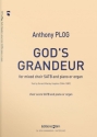 PLOG Anthony, God�s Grandeur mixed choir and piano or organ Choir score and piano