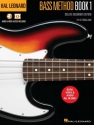 Hal Leonard Bass Method Book 1 Bass Guitar Book & Media-Online