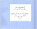 Amusement op.108 pour pianoforte et le violon Facsimile