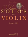 7 Solos for a Violin - Sonata nos.1-3 for violin and bc
