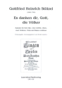 Es danken dir, Gott, die Vlker fr Soli (AB), gem Chor, Oboe, 2 Violinen, Viola und Bc Partitur