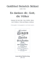 Es danken dir, Gott, die Vlker fr Soli (AB), gem Chor, Oboe, 2 Violinen, Viola und Bc Partitur