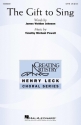 The Gift to Sing SATB Chorpartitur