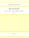 Konzert op.125 fr Flte und Orchester Partitur