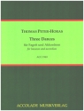3 Dances fr Fagott und Akkordeon Partitur und Fagottstimme