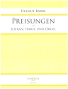 Preisungen f�r Sopran, Harfe und Orgel Partitur und Stimmen