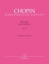 Berceuse op.57 pour le piano