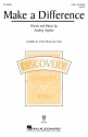 Make a Difference 2-Part Choir Choral Score