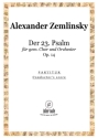 Der 23. Psalm op.14 fr gem Chor und Orchester Partitur