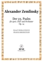Der 23. Psalm op.14 Chor und Orchester Klavierauszug