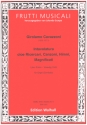Intavolatura cioe Ricercari, Canzoni, Himni, Magnificati Libro Primo fr Orgel