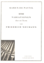 XVIII Variationen ber ein Thema von Friedrich Neumann fr Orgel