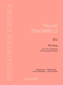 Ero (Monologo) per voce e orchestra riduzione per canto e pianoforte