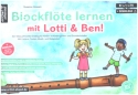 Blockflte lernen mit Lotti und Ben (+2CD's+Download) fr Sopranblockflte