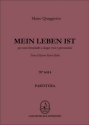 Mein Leben Ist 5-Part Women Choir and Percussion Score
