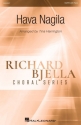 Hava Nagila SATB divisi Choral Score
