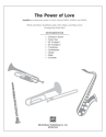 Power Of Love for brass band score and parts (accompaniment to choral ocavos)
