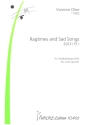 Ragtimes and Sad Songs (2023) fr Holzblserquintett (Fl, Ob, Klar, Fagott, Horn) Partitur und Stimmen