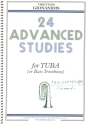 24 Advanced Studies for tuba or bass trombone