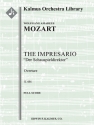 Impressario Overture, K. 486 (f/o score) Full Orchestra