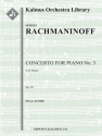 Piano Concerto No 3 D min (f/o) Full Orchestra