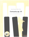 Concerto op.35 fr Violine und Klavier