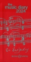 The Music Diary 2024 red