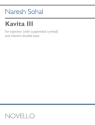 Kavita III Soprano and Electric Bass Vocal Score