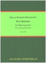 Five Sketches fr Blserquintett  Partitur und Stimmen