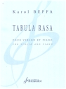 Tabula rasa pour violon et piano