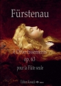 6 Divertissements op.63  pour la flute seule