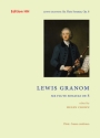 6 flute Sonatas op. 8 for flute and basso continuo full score and parts