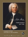 Violin Sonata No. BWV 1001 for guitar