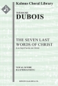 The Seven Last Words of Christ  SATB Large-scale choral works