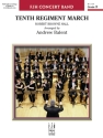 Tenth Regiment March (c/b score) Symphonic wind band