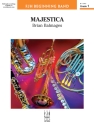 Majestica (c/b score) Symphonic wind band