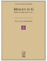 Minuet in G Op 14 No 1 (piano) Piano Solo
