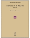 Sonata in E Major, K.380, L.23 (piano) Piano Solo
