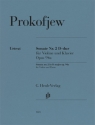 Sonate Nr. 2 op. 94a  fr Violine und Klavier