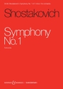 Symphony no. 1 op.10 for orchestra Studienpartitur