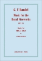 Music for the Royal Fireworks HWV 351 for organ solo